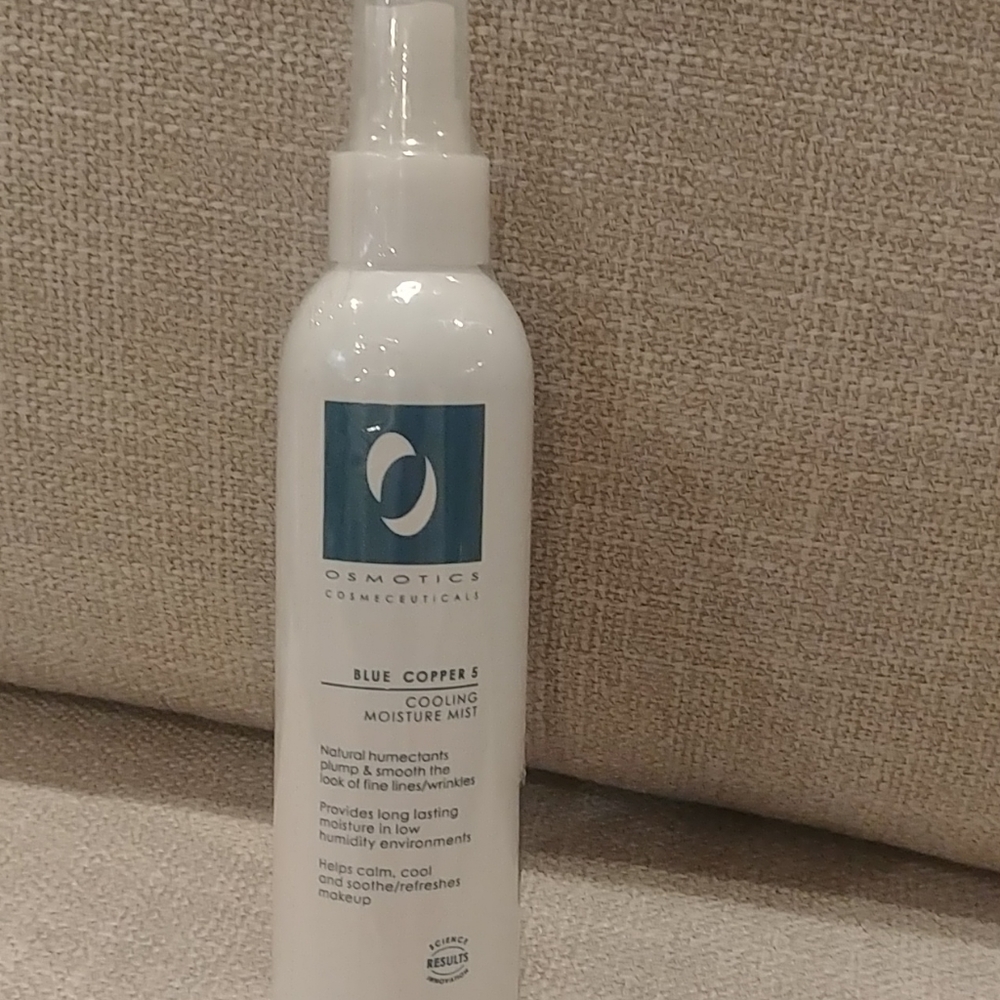 Osmotics blue copper 5 cooling moisture mist